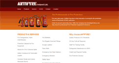 Desktop Screenshot of antifyre.com